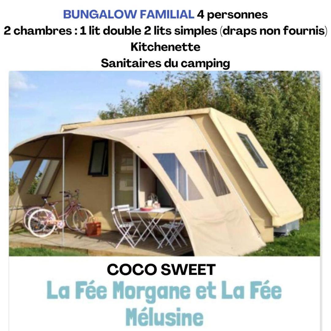 Camping Le Val Aux Fees - Broceliande Concoret Екстериор снимка