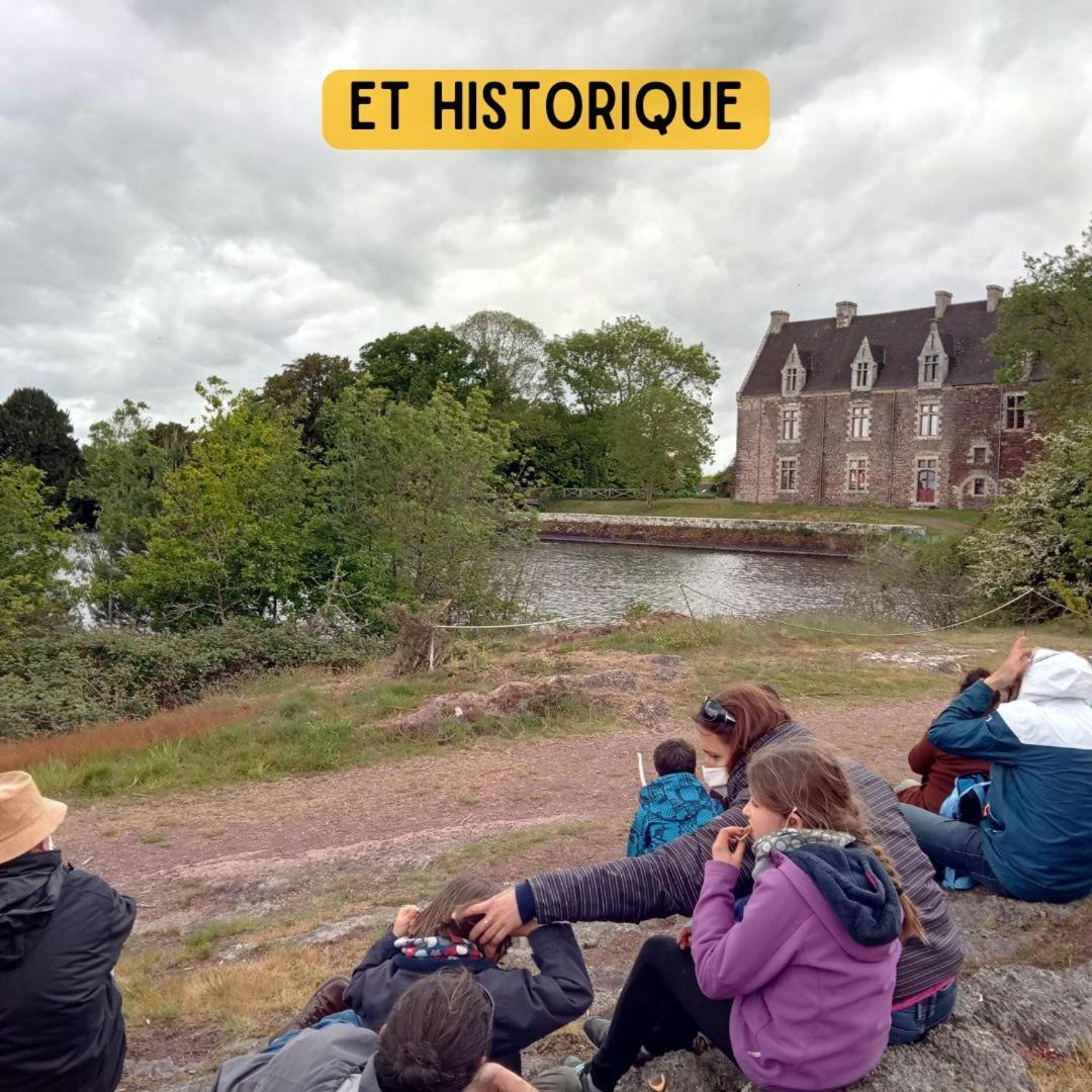 Camping Le Val Aux Fees - Broceliande Concoret Екстериор снимка
