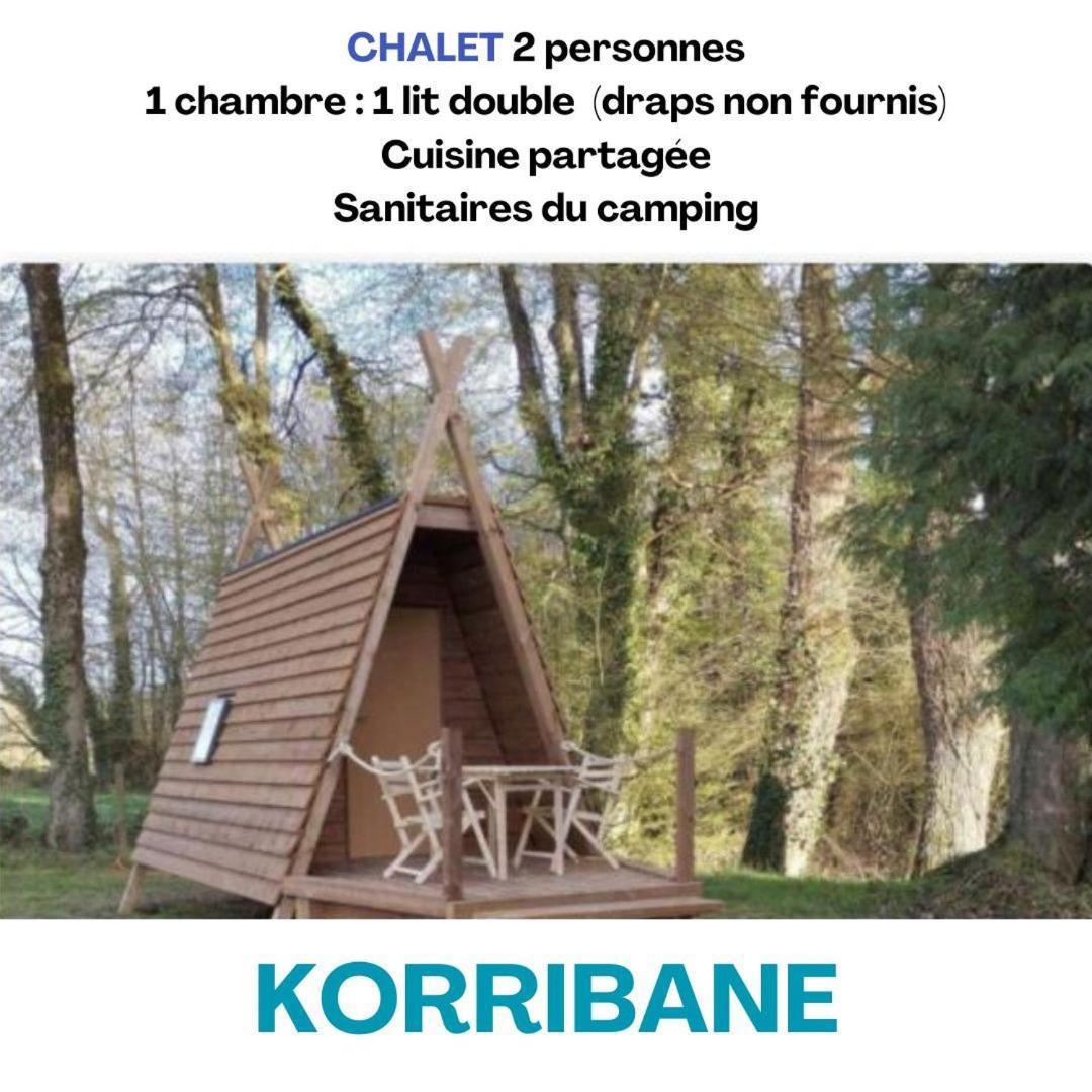 Camping Le Val Aux Fees - Broceliande Concoret Екстериор снимка