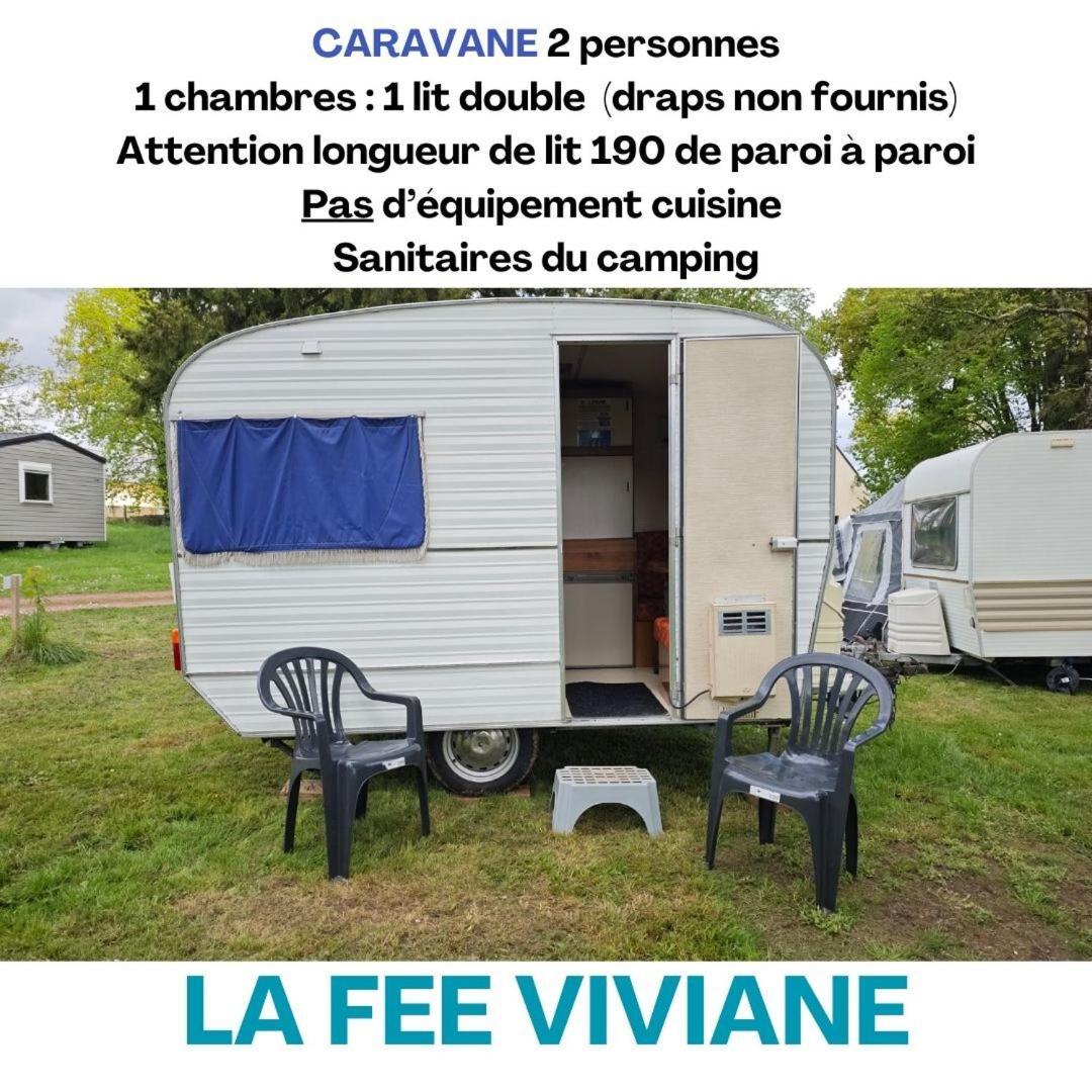 Camping Le Val Aux Fees - Broceliande Concoret Екстериор снимка
