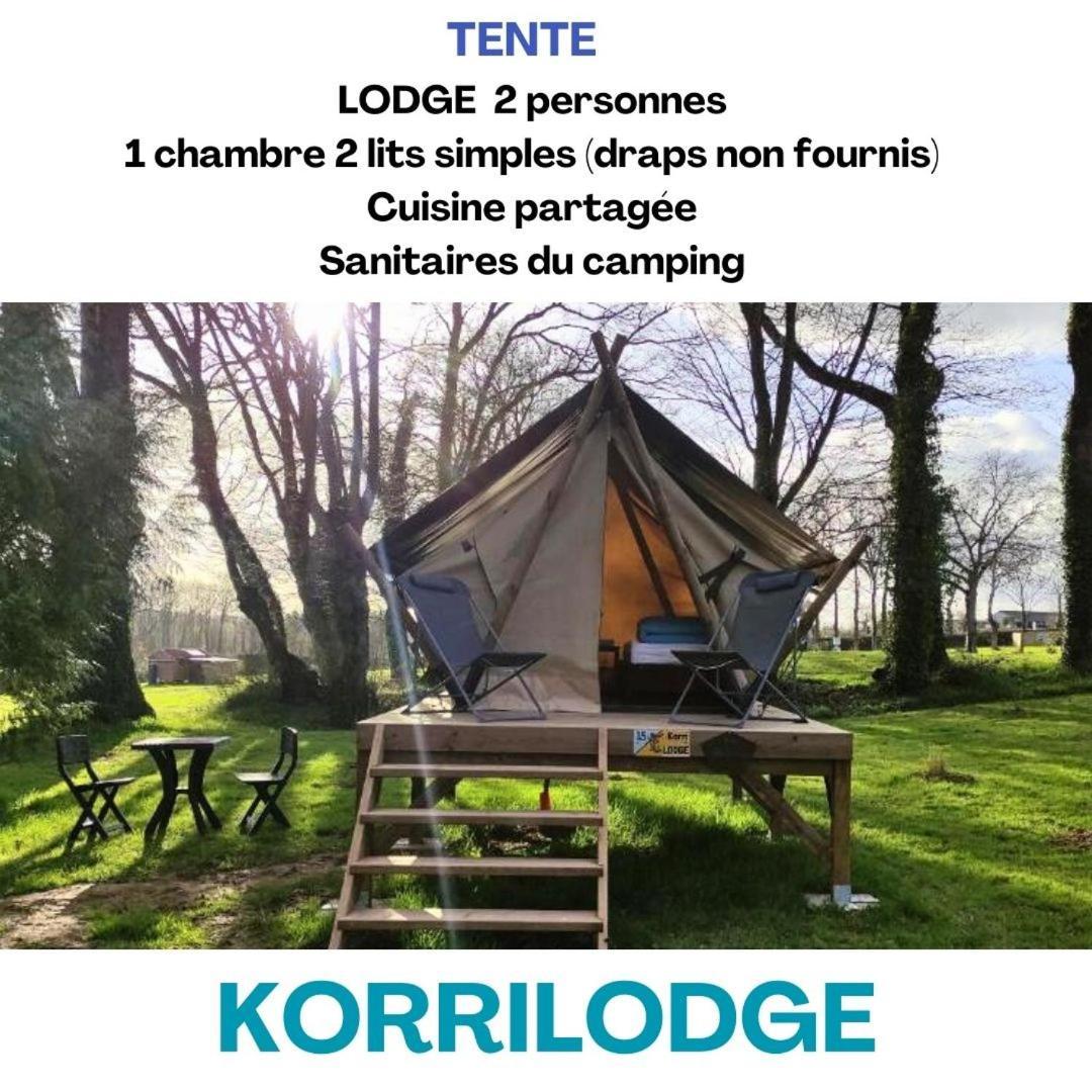 Camping Le Val Aux Fees - Broceliande Concoret Екстериор снимка