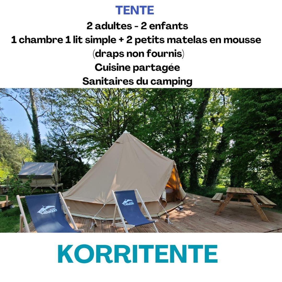 Camping Le Val Aux Fees - Broceliande Concoret Екстериор снимка